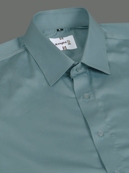 Safari Green SHATIN PREMIUM GIZA COTTON SHIRT