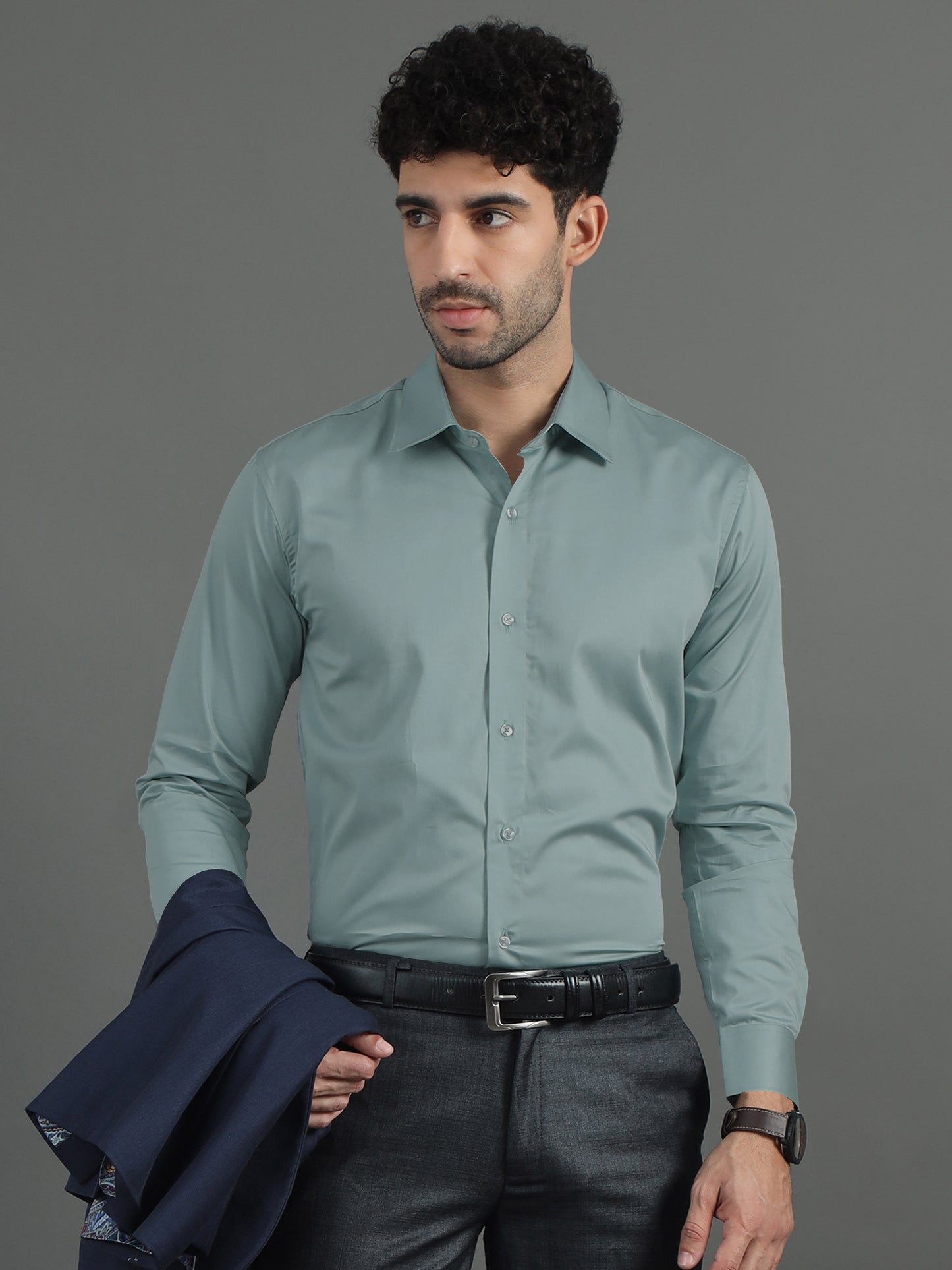 Cobb Green SHATIN PREMIUM GIZA COTTON SHIRT